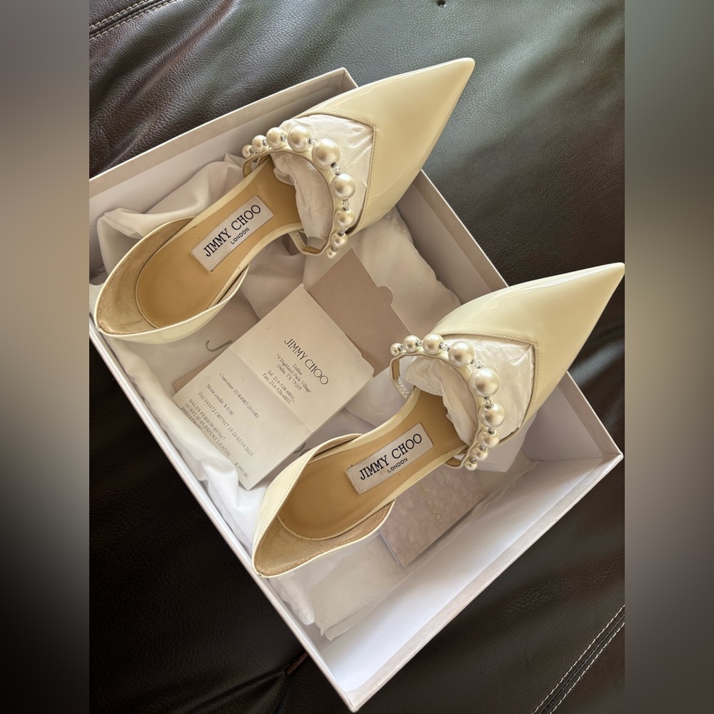 Jimmy Choo Latte White Box